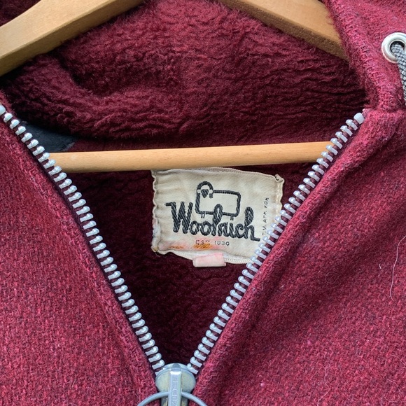 Vintage Woolrich zip jacket coat size XL - Picture 2 of 12
